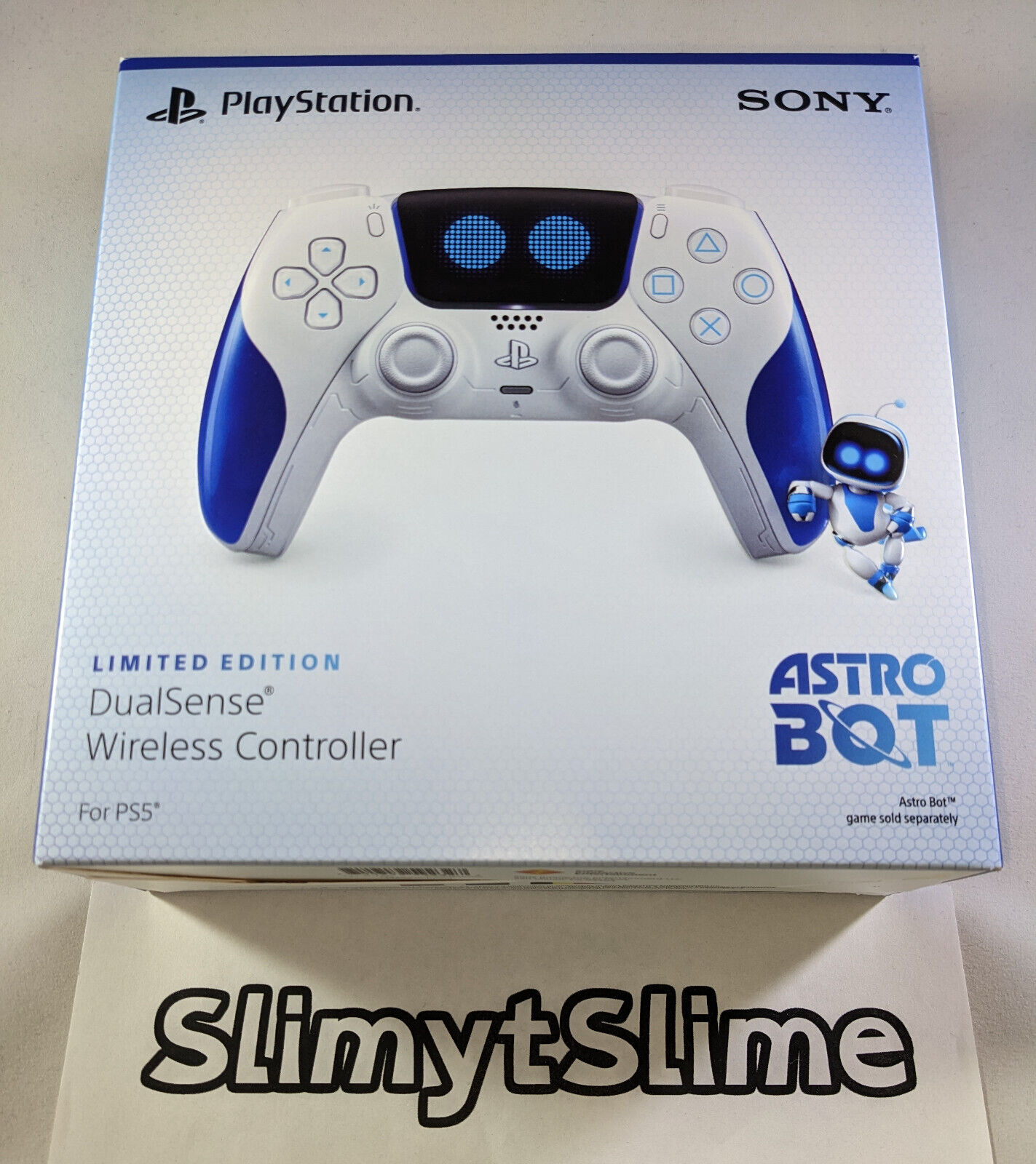 IMG_0035.jpeg Manette sans fil Astro Bot édition limitée PlayStation PS5 DualSense NEUVE RARE - Image 1